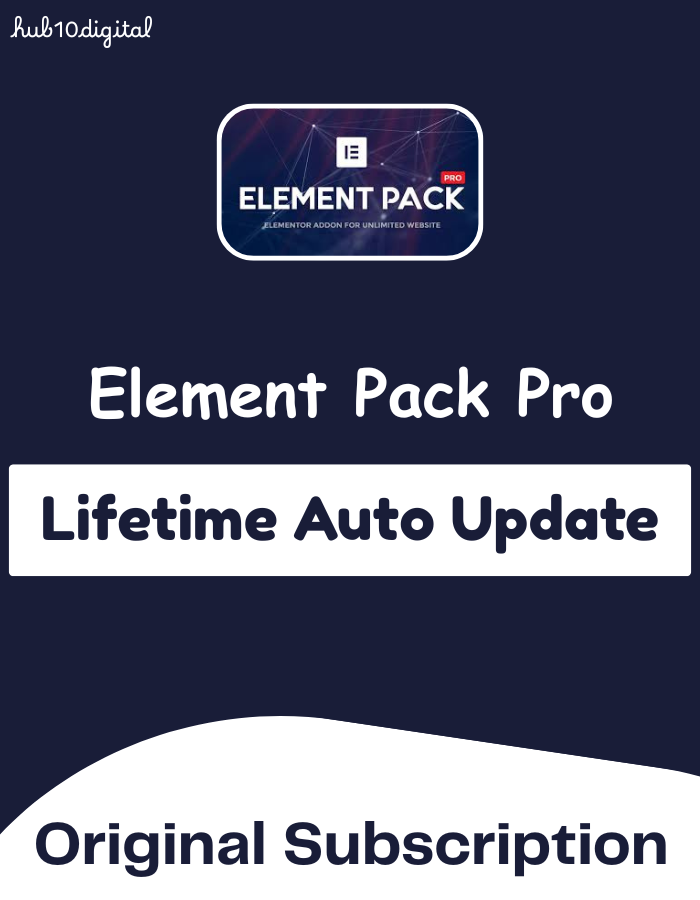 Buy Element Pack Pro at a Cheap price – 70+ Widgets & Premium Design Elements for Stunning Websites